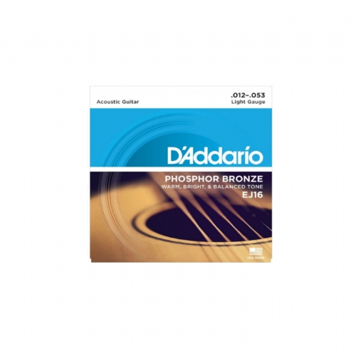 D´ADDARIO EJ16  Struny na akustickou kytaru 012