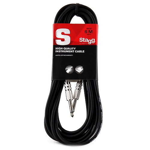 STAGG SGC6  kabel JACK/JACK  6m