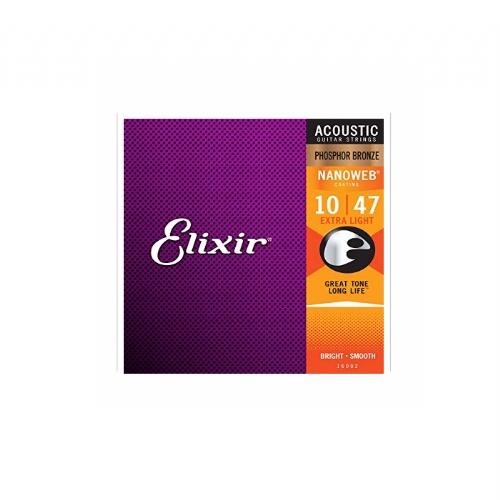 ELIXIR  16002 Struny na akustickou kytaru  010-047