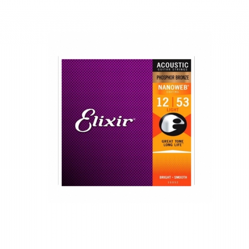 ELIXIR 16052  Struny na akustickou kytaru 012-053