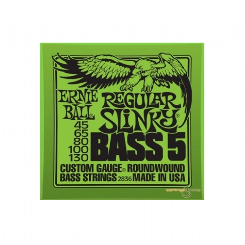 ERNIE BALL  REGULAR SLINKY BASS 2836 Struny na baskytaru 45 -. 130 sada