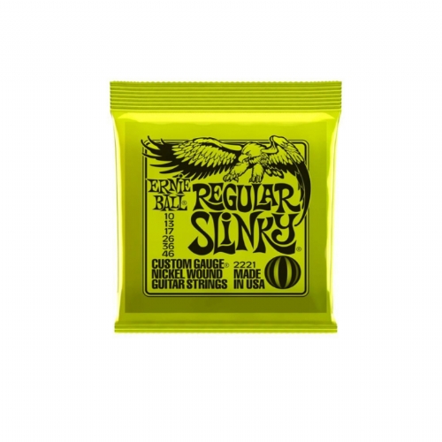 ERNIE BALL REGULAR SLINKY 2221 Struny ne el. kytaru 10 - 46  sada