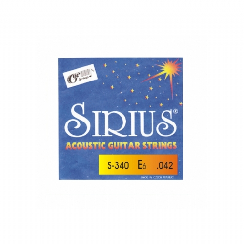 GORSTRINGS  SIRIUS S-340 E6 Struna na kytaru kovová