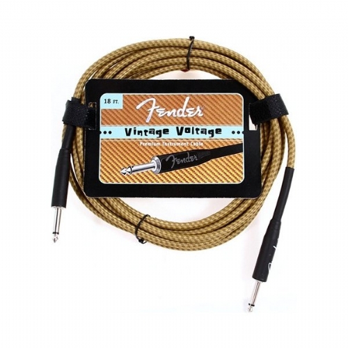 FENDER VINTAGE VOLTAGE Nástrojový kabel 3 m TWEED