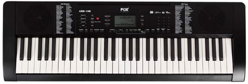 FOX 168 BK Keyboard s dynamikou