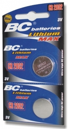 LITHIUM MAX  CR2032 Baterie 3V - do ladiček