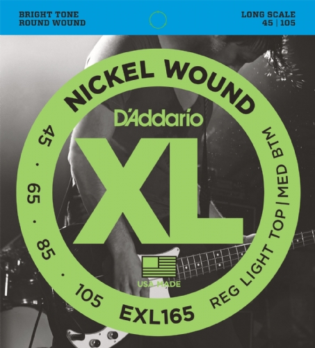 D´ADDARIO  EXL165 Struny na baskytaru 45 - 105 sada