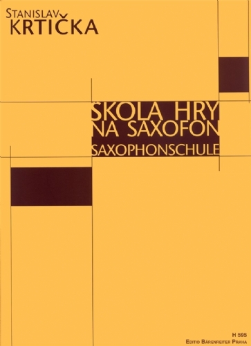 Stanislav Krtička Škola hry na saxofon