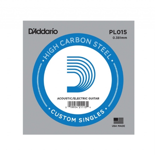 D´ADDARIO PL015 Struna na elektrofonickou kytaru 0.15