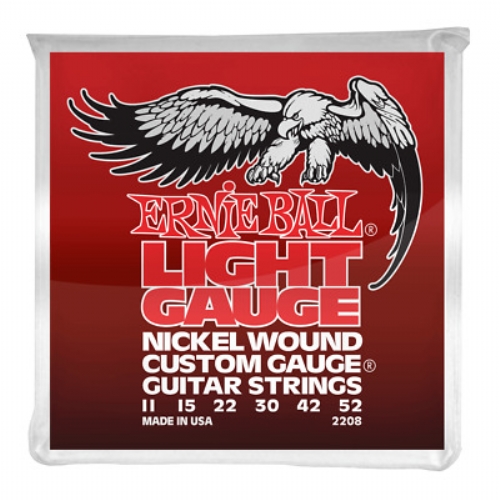 ERNIE BALL 2208 LIGHT Struny na  el. kytaru 11 - 52