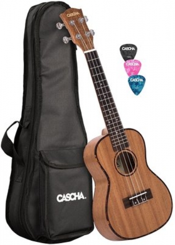 CASCHA HH 2036 Ukulele koncertní komplet sada